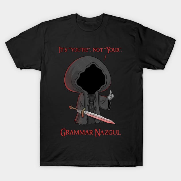 Grammernazgul T-Shirt by Queenmob